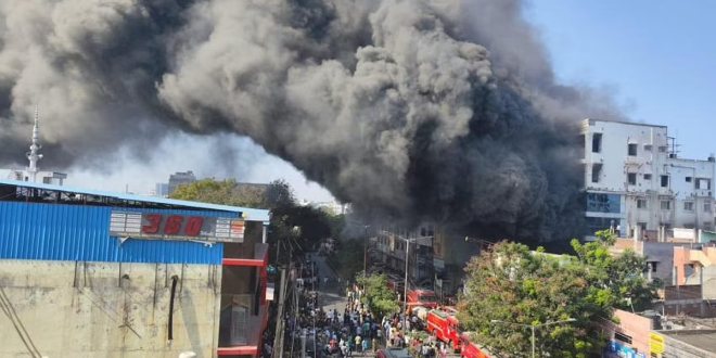 fire-accident at secunderabad and news got viral